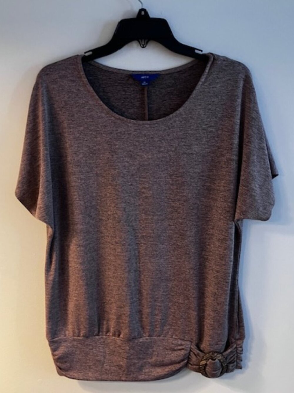 Apt 9 Dolman Sleeve Banded Hem Top - M -  New WIthout Tags